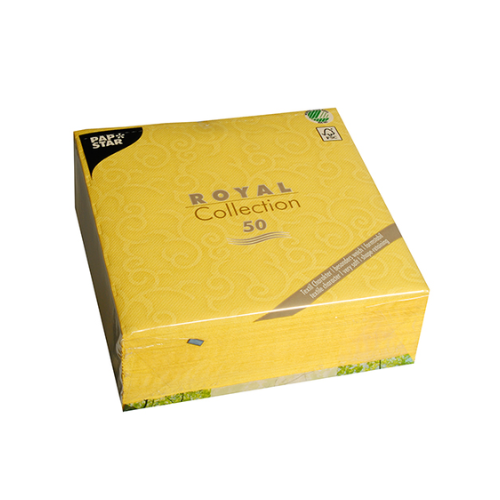 Pack 50 Napkins "ROYAL Collection" 1/4 fold 40 cm x 40 cm "Casali"