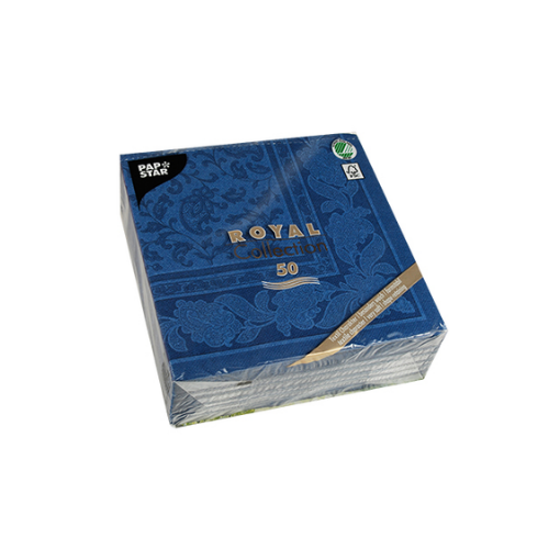 Pack 50 Napkins "ROYAL Collection" 1/4 fold 40 cm x 40 cm "Ornaments"