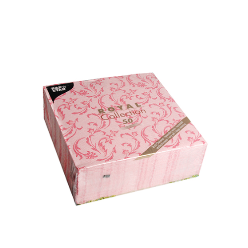 Pack 50 Napkins "ROYAL Collection" 1/4 fold 40 cm x 40 cm "Damascato"