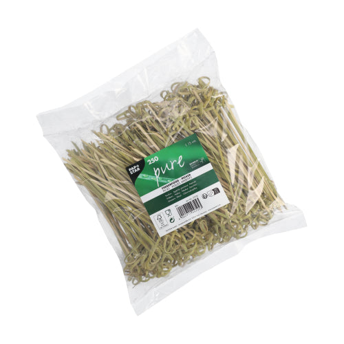 Pack 250 Fingerfood picks 15cm 'Knot'