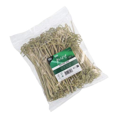 Pack 250 Fingerfood picks 18cm 'Knot'