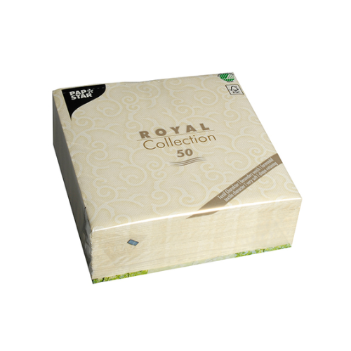 Pack 50 Napkins "ROYAL Collection" 1/4 fold 40 cm x 40 cm "Casali"
