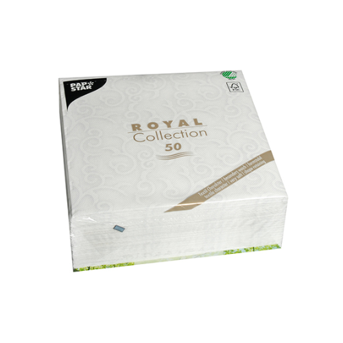 Pack 50 Napkins "ROYAL Collection" 1/4 fold 40 cm x 40 cm "Casali"