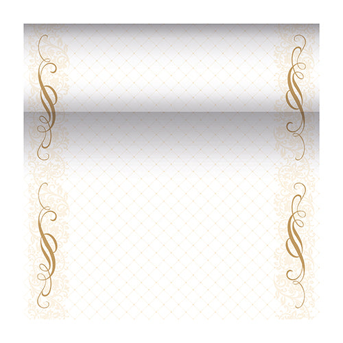 Royal Collection 24mx40m Table Runner Gold 'Megan'