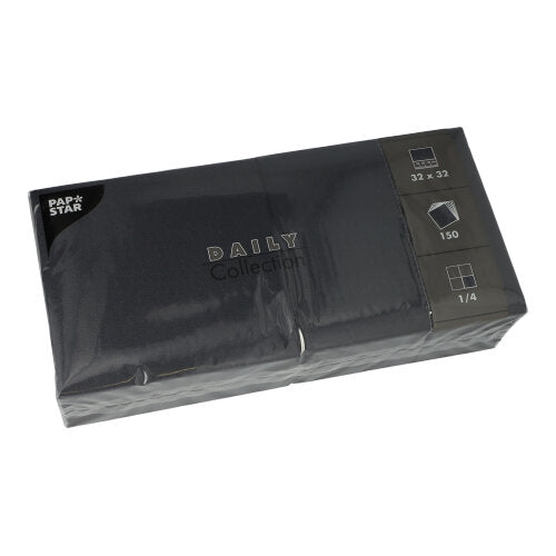 Pack 150 Napkins Daily Collection 1/4 fold 32 cm x 32 cm