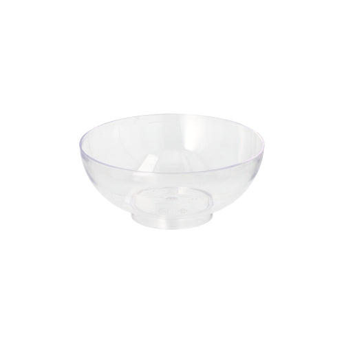 Pack 50 Crystal Clear Fingerfood bowls round 65ml 7.2 x 3cm