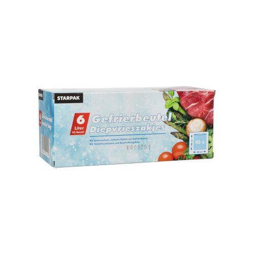 Pack 45 Freezer bags 30x46cm