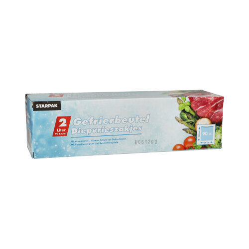 Pack 90 Freezer bags 20x30cm