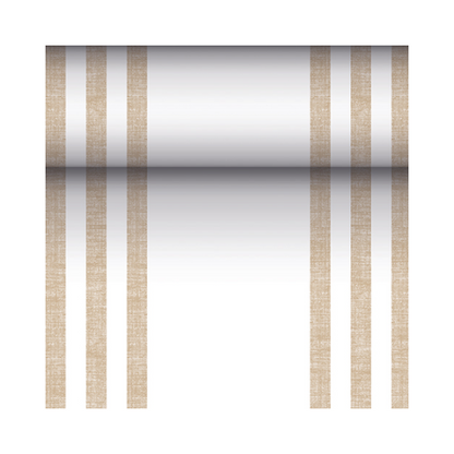 Table Runner, cloth-like, PV-Tissue Mix "ROYAL Collection" 24 m x 40 cm "Lines"