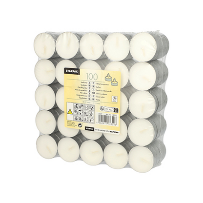 Pack 100 Tealights Ø 39 mm · 15 mm
