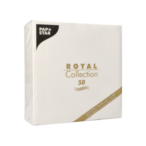 Pack 50 Napkins "ROYAL Collection" 1/4 fold 40 cm x 40 cm