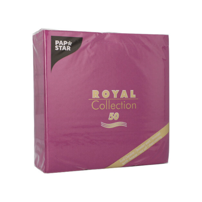 Pack 50 Napkins "ROYAL Collection" 1/4 fold 40 cm x 40 cm