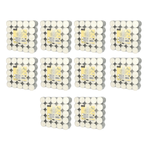 Pack 100 Tealights Ø 39 mm · 15 mm