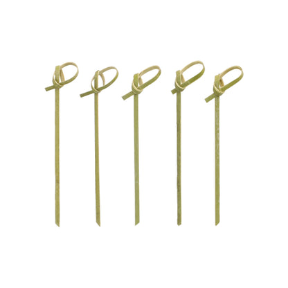 Pack 250 Fingerfood picks 9cm 'Knot'