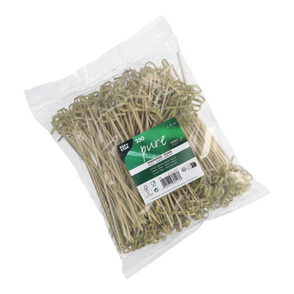 Pack 250 Fingerfood picks 18cm 'Knot'