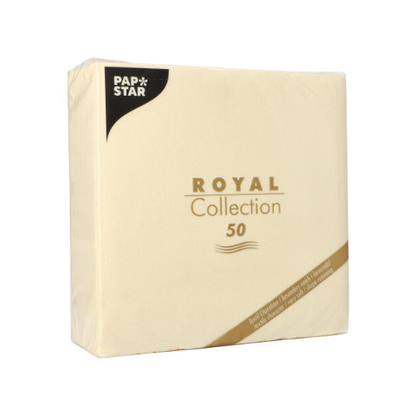 Pack 50 Napkins "ROYAL Collection" 1/4 fold 40 cm x 40 cm