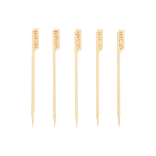Pack 250 Fingerfood Marked Skewers 12cm