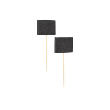 Pack 100 Fingerfood Blackboard Picks 8.5cm