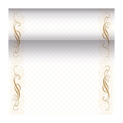 Royal Collection 24mx40m Table Runner Gold 'Megan'