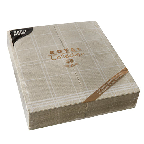 Pack 50 1/6 fold 48 x 33cm Kitchen Craft Napkins
