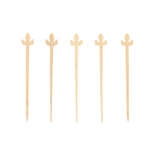 Pack 100 Lily Fingerfood Picks 9cm