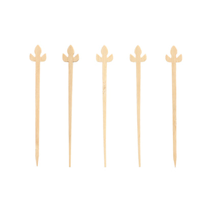Pack 100 Lily Fingerfood Picks 9cm
