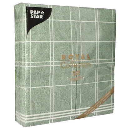 Pack 50 1/6 fold 48 x 33cm Kitchen Craft Napkins