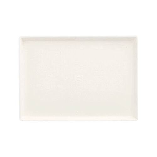 Pack 50 Sugarcane plates square 17.5 x 12.5 x 1cm 'Cella'