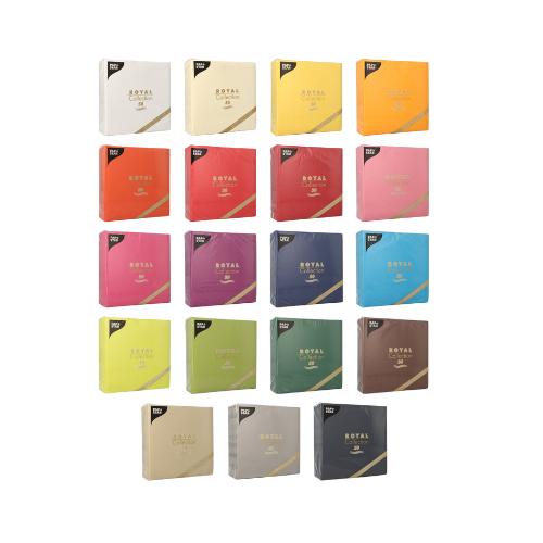 Pack 50 Napkins "ROYAL Collection" 1/4 fold 40 cm x 40 cm