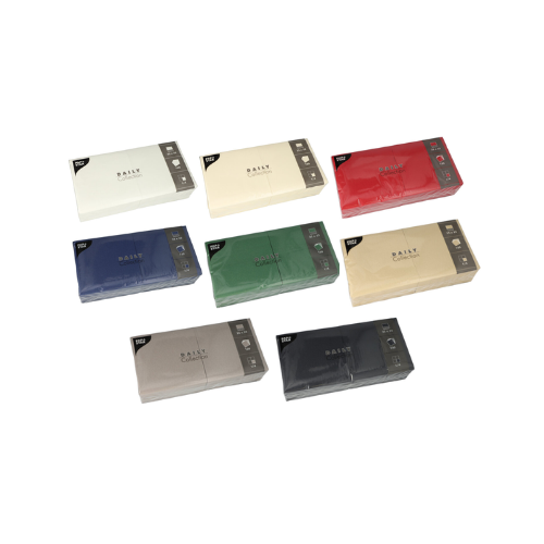 Pack 150 Napkins Daily Collection 1/4 fold 32 cm x 32 cm